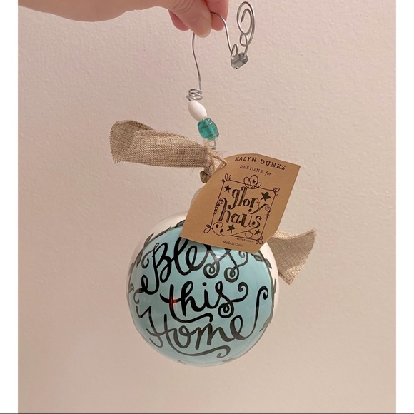 Glory Haus “Bless This Home” Christmas Ornament - Picture 1 of 2